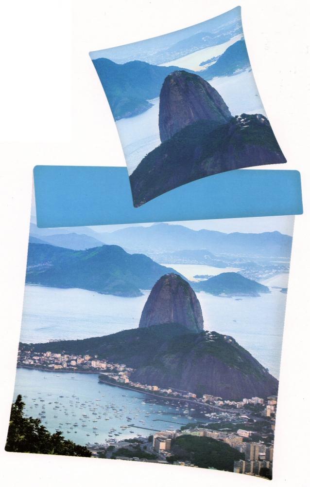 Bettwäsche Rio de Janeiro - Zuckerhut - 135 x 200cm